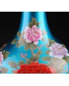 水晶釉藍色賞瓶